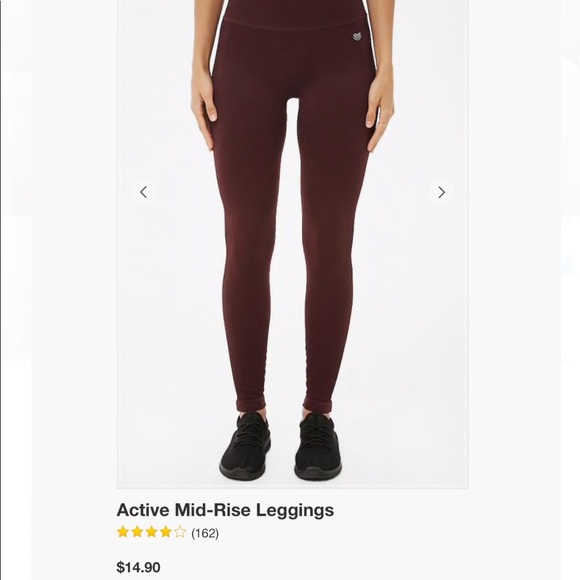 New w/ tags mid rise workout pants - Picture 2 of 3